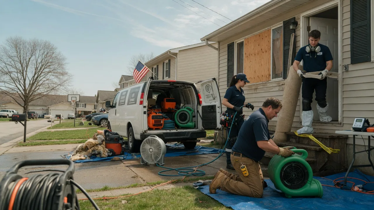 Water Damage Restoration in Juneau, WI near me